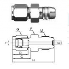 UHP GAS FITTING,SUS 가스피팅,METAL FACE SEAL FITTING, S4MCK(컨넥타)