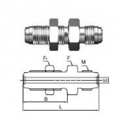 UHP GAS FITTING,SUS 가스피팅,METAL FACE SEAL FITTING, S4BH(벌크헤드)